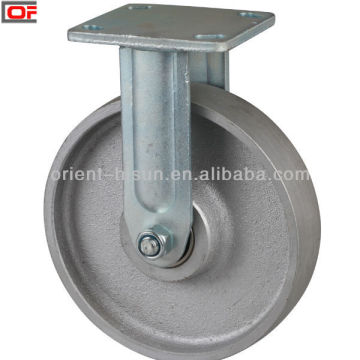 Silver Color Metal Iron 6 Inch Heavy Duty Industrial Caster wheels