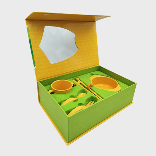 Compostable High-quality Cornstrach Training Tableware Set