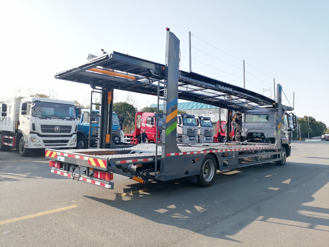 HOWO Car Carrier Transport Semi Trailer