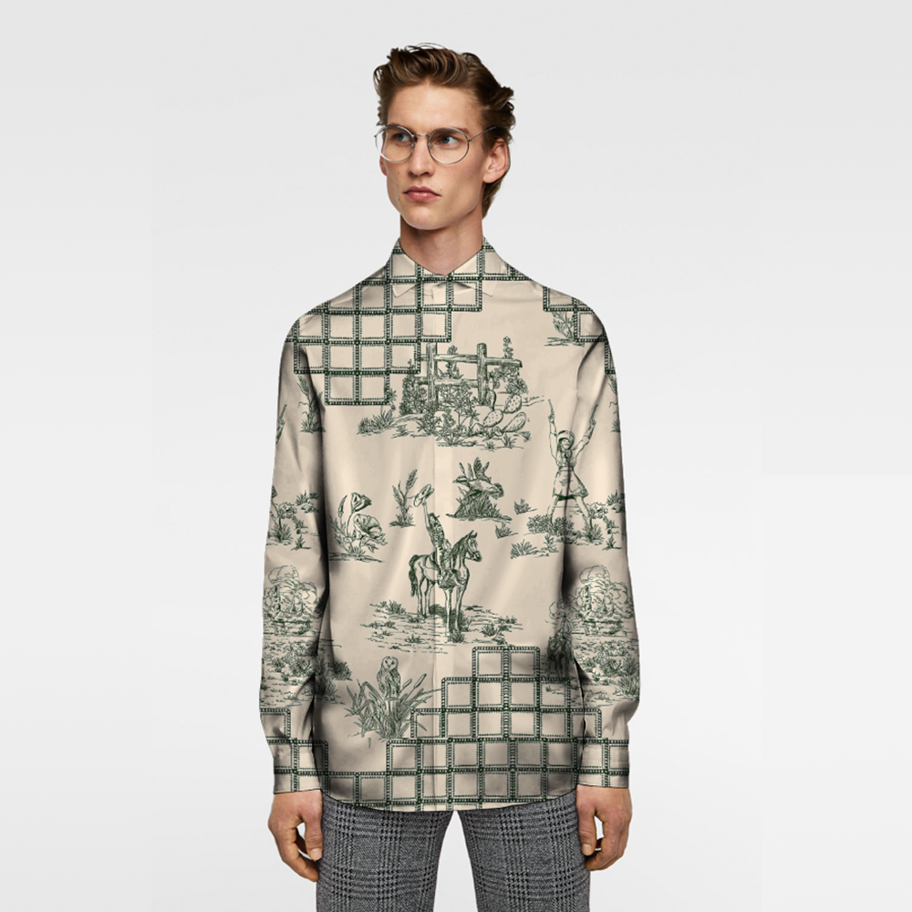 Digital Textile Printing School Uniform Fabric