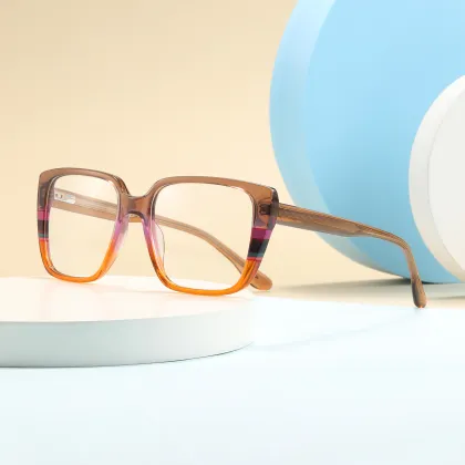 2024 Luxury Gradient Optical Glasses Frame for Men and Women - Extra Large Color Frames