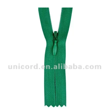 Invisible Zipper open end zipper