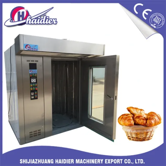 Bakery Equipment Rotary Electric/Gas/Diesel Oven for Bread Making Machine