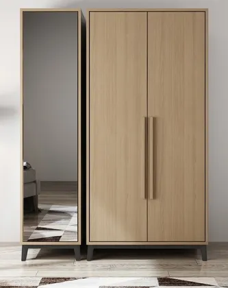 MFC Wardrobe Closet Cloth Storage Bedroom Furniture Factory Price