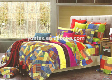 cotton bedding sets made in china printed duvet cover set