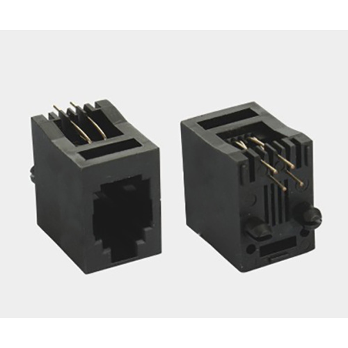 RJ11 Jack Top entry 4P4C Plastic