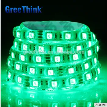 DC12V SMD5050 60leds IP65 Green Led strips