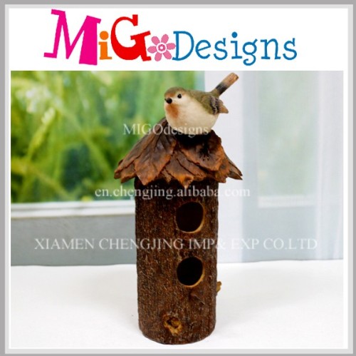 Brown Unique Wholesale Bird Houses For Garden Decor