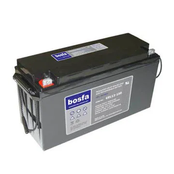 12V accumulator bosfa solar gel battery