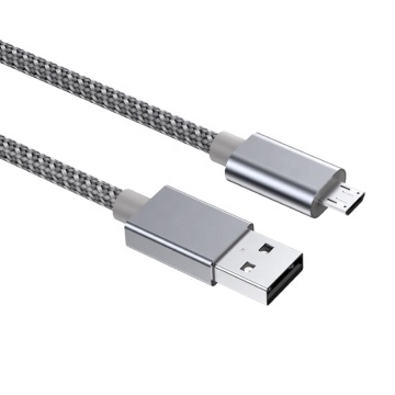 Nylon Braided Micro USB Cable Charger for Samsung/Huawei/Xiaomi/OnePlus