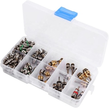 R12 R134a Valve Cores Repair Kit & Tire Valve Removal Tool