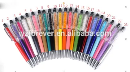 Diamond Bing Metallic Crystal Pen 2 in 1