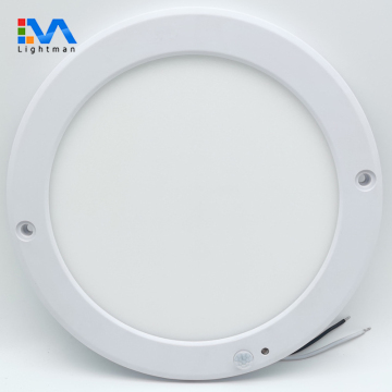 18W 9 Inch Smart PIR Motion Sensor Surface Mounted Round LED Ceiling Panel Down Light