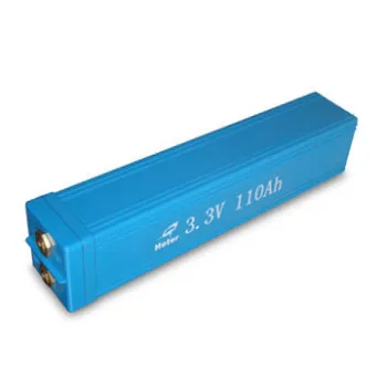 LiFePO4 Battery with 3.3V Nominal Voltage and 110Ah Rated Capacity