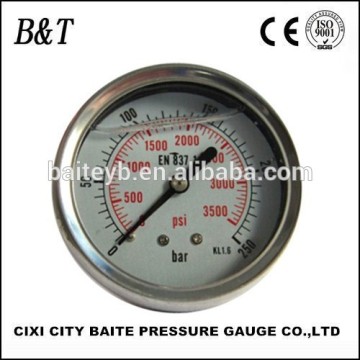 instrument used in measuring pressure gauge