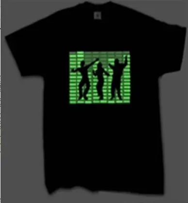 EL T-Shirt,El Flash T-shirt,EL Flash panel