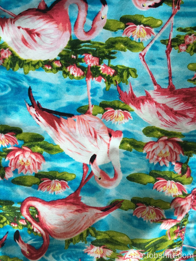 Bomullstryck Hawaiian Shirt Beach Casual