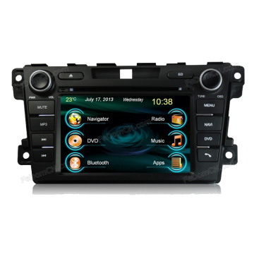 7 Inch TFT LCD Touch Screen Car DVD GPS Navigation System for Mazda Cx-7 with Bluetooth+Radio+iPod+Video