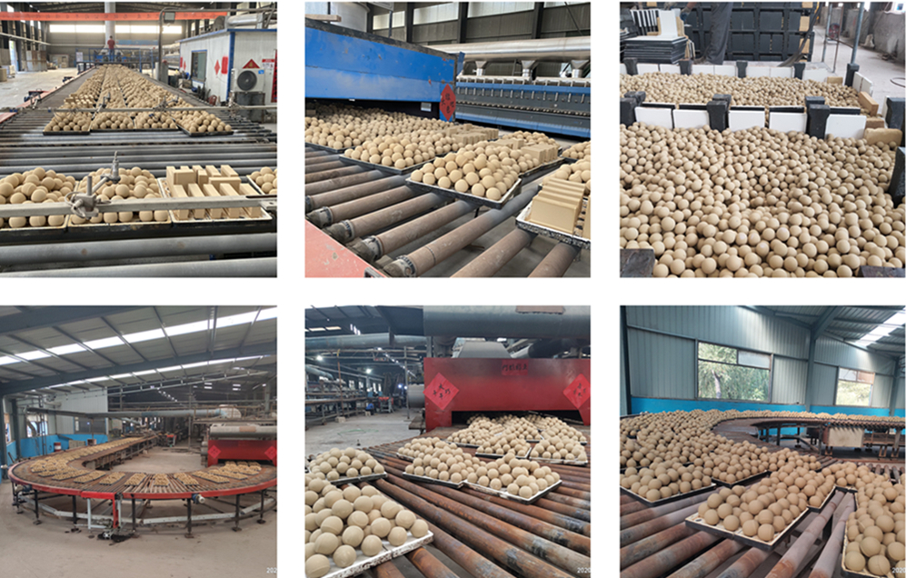 Middle Alumina Balls for Ball Mill