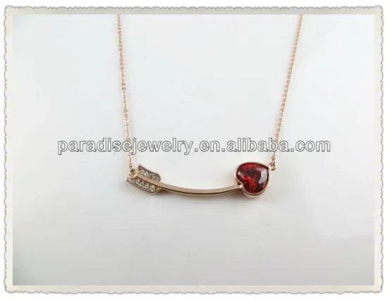 Promotional gift Arrow with Love Necklace-N33013-2