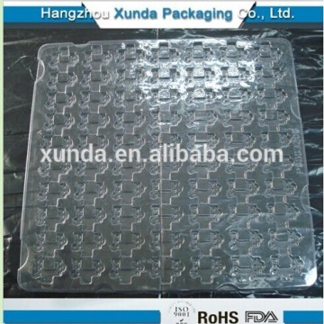 Plastic electronic esd tray