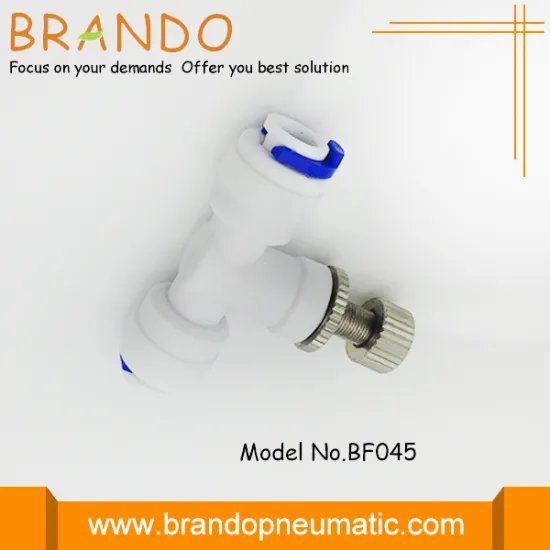 Pom Material Flow Regulating Valve For Ro Purifier