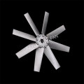 8 лезвия алюминиевого вентиляционного рабочего колеса для воздушного компрессора