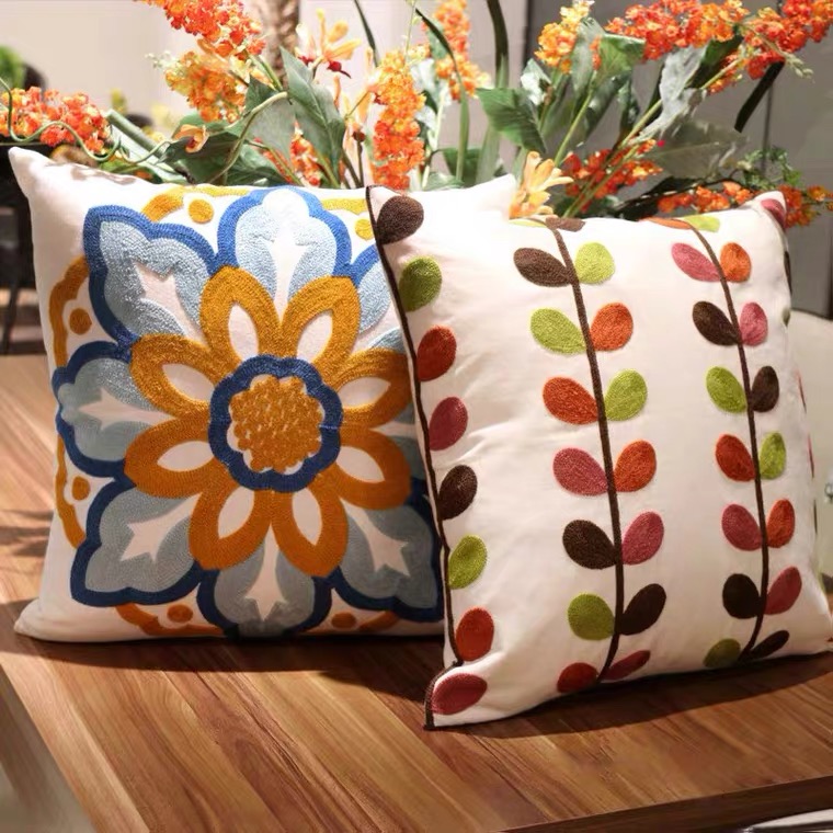 Embroidery Cushions For Home
