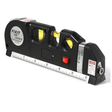Livello laser 4 in 1 e metro a nastro-Strumento di allineamento accurato 8 piedi