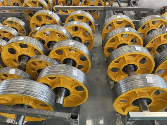 Elevator Diverting Pulley Cast Iron Pulley