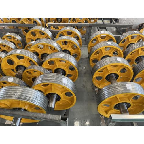 Elevator Diverting Pulley Cast Iron Pulley