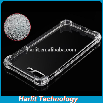 Air Cushion Clear Transparent Soft TPU Case For iPhone 7 Shock Resistant