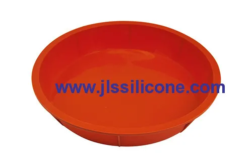 Big Plain Silicone Cake And Pizza Silicone Baking Pan Molds 