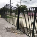 Portão de cerca de aço galvanizado