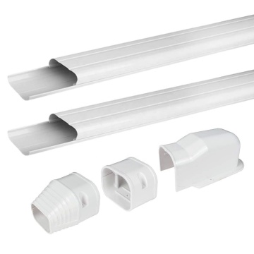 Kit penutup garis hiasan PVC untuk saluran AC split mini