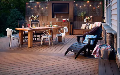 Anti-UV Outdoor	composite decking nz