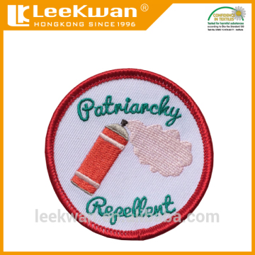 Merrowed Fire Annihilator embroidered patch with paper backing
