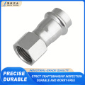 Musluk Bağlantısı için Hassas Paslanmaz Çelik Boru Bağlantısı