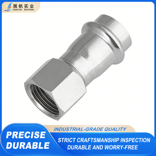 Encaixe de tubo de aço inoxidável de precisão para conexão de torneira