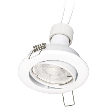 3 Days Fast Delivery: GU10 MR16 Frame Recessed 3000K 7W 600lm LED Ceiling Spot Light for Bedroom & Living Room