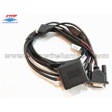 Fius disesuaikan kabel overmolded