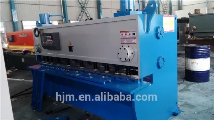 HENGJIAN hydraulic steel plate cutting machinery steel plate shearing machine