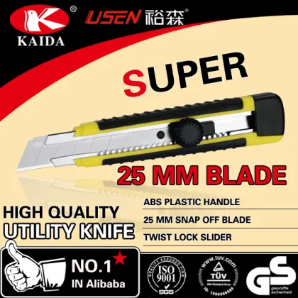tool cutter 22mm Snap Off Blade Aluminium Alloy Utility Knife tool knife
