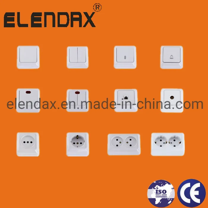 Sakelar Dinding dan Stopkontak yang Dipasang di Permukaan