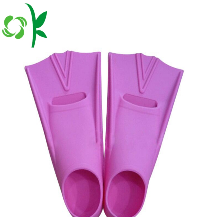 Silicone Diving Swimming Pool Fins Lightweight