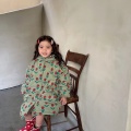 Menina bebê roupas de inverno, casaco com capuz