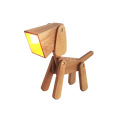 LEDER Piękne drewniane lampy stołowe