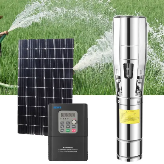 Smart Solar-Powered Water Pump System: 6-inch, 2-inch Capacity with 15m Head for Dirty Water