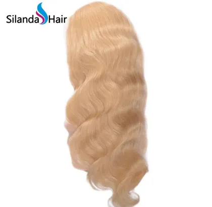 Classic #613 Body Wave Blonde Remy Human Hair Lace Frontal Wigs