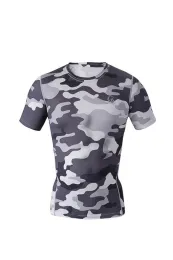 Custom Stretch Lycra Compression Shirts Mma